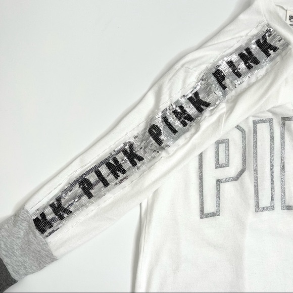 VS PINK Long Sleeve Bling Shirt - Picture 10 of 11